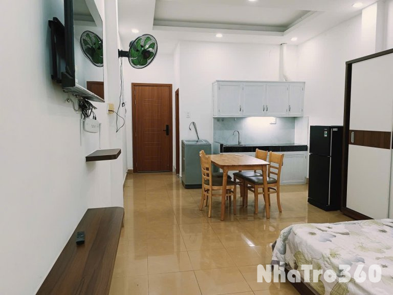Cho thuê Studio full nội thất Q1, ngay cầu Ông Lãnh, chợ Bến Thành, Bùi Viện, Saigon Center, Pullman…
