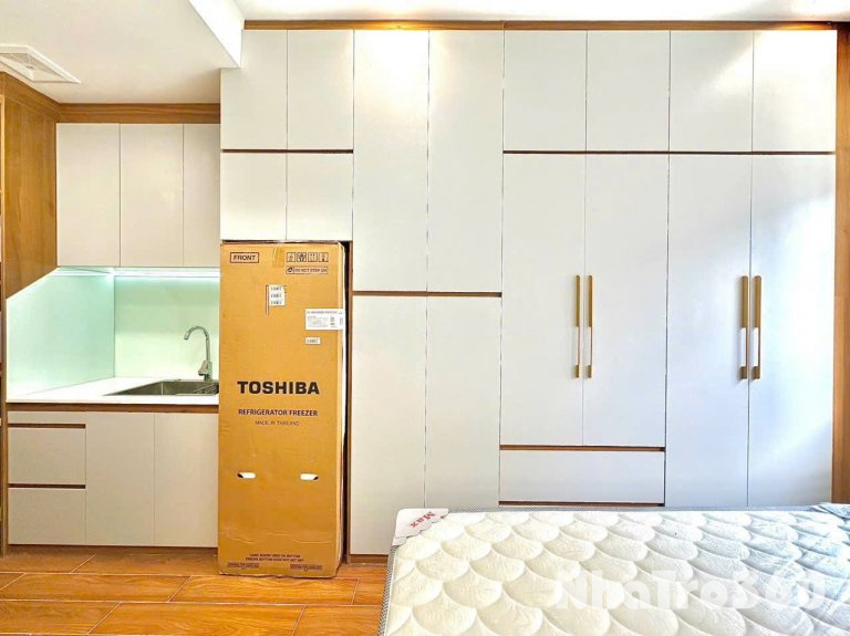 Cho thuê căn hộ Studio Cửa sổ MỚI 100% Q4 gần công viên 23 tháng 9, Bùi Viện, chợ Bến Thành