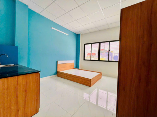Cho thuê phòng trọ Studio cửa sồ Q8, ngay cầu Nguyễn Văn Cừ, cầu Rạch Ông, cầu Kênh Xáng…