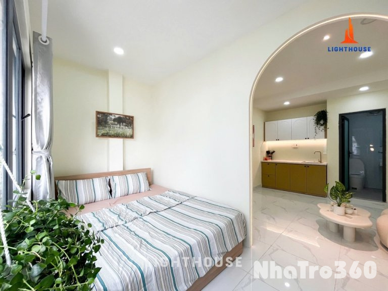 Cho thuê căn hộ studio 35m2 full nội thất