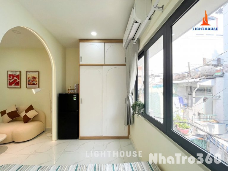 Cho thuê căn hộ studio 35m2 full nội thất