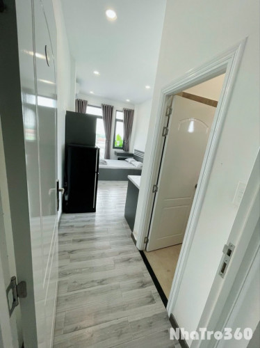 Cho thuê Studio ban công Q4, gần Đh Luật, Đh Nguyễn Tất Thành, cầu Tân Thuận, cầu Kênh Tẻ,…