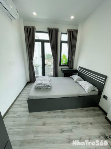 Cho thuê Studio ban công Q4, gần Đh Luật, Đh Nguyễn Tất Thành, cầu Tân Thuận, cầu Kênh Tẻ,…