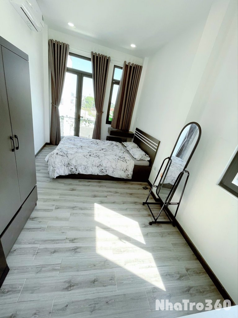 Cho thuê căn hộ Studio Ban công GIÁ RẺ Q4 gần ĐH Luật, ĐH Nguyễn Tất Thành, cầu Tân Thuận