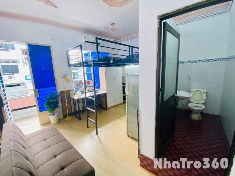 Full nội thất, gác, ban công, tự do, giá rẻ