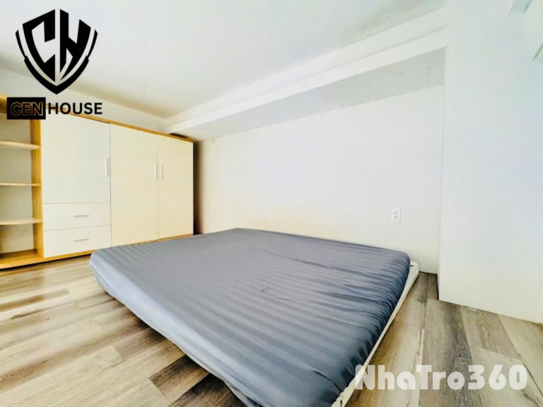 Cho thuê căn hộ Duplex (có gác), Q4, Đường Khánh Hội, gần Cầu Kênh Tẻ, Cầu Ông Lãnh, Chùa Giác Nguyên