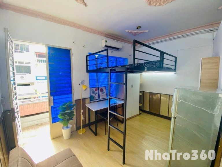 Full nội thất, gác, ban công, tự do, giá rẻ