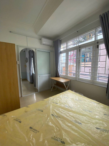 Cho thuê căn hộ 1PN Ban công Q4 gần cầu Kênh Tẻ, cầu Ông Lãnh, cầu Calmette