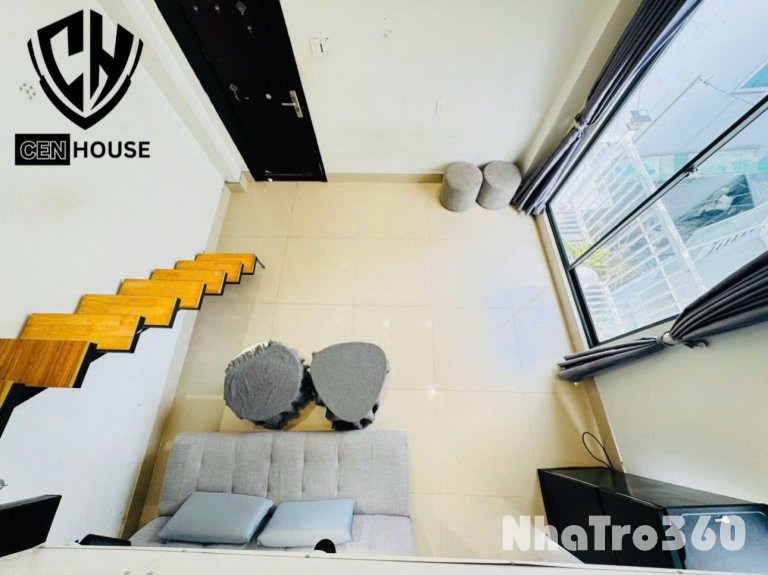 Cho thuê căn hộ Duplex (có gác), Q4, Đường Khánh Hội, gần Cầu Kênh Tẻ, Cầu Ông Lãnh, Chùa Giác Nguyên