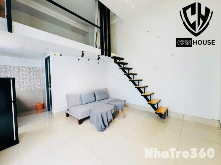 Cho thuê căn hộ Duplex (có gác), Q4, Đường Khánh Hội, gần Cầu Kênh Tẻ, Cầu Ông Lãnh, Chùa Giác Nguyên