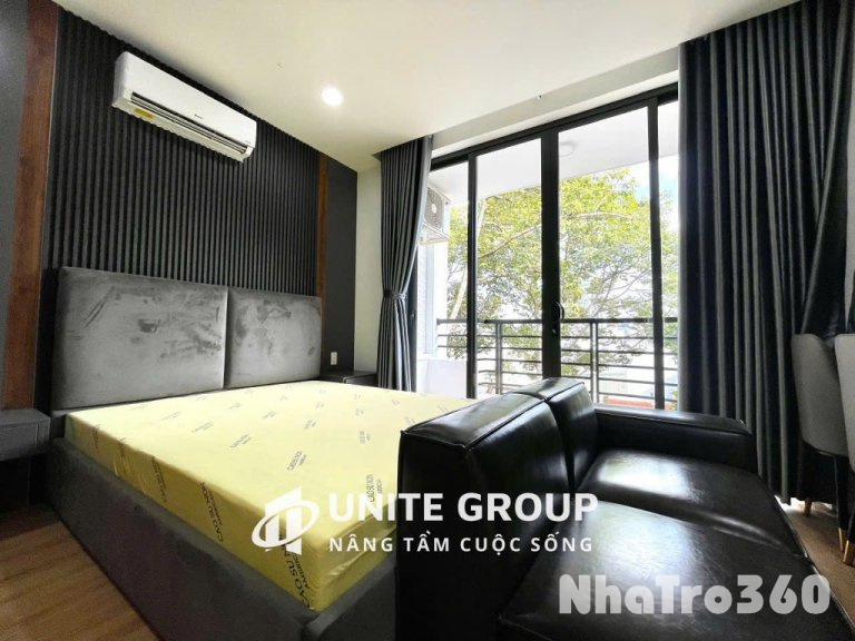 Cho thuê căn hộ 1 phòng ngủ full nội thất ban công