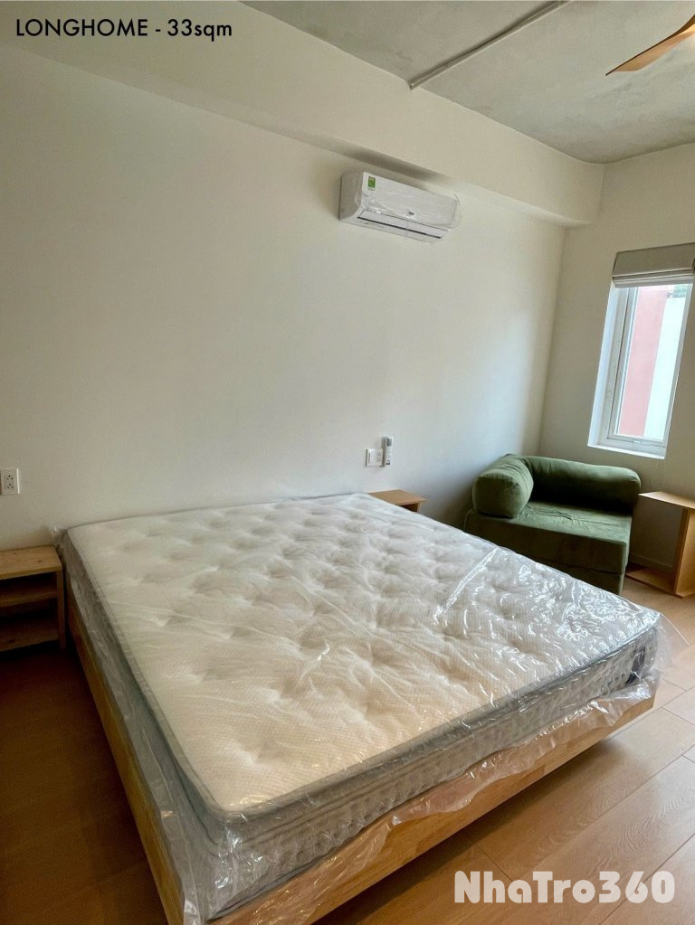 Cho thuê căn hộ 1PN Cửa sổ Q1 gần chợ Bến Thành, cầu Nguyễn Văn Cừ, cầu Ông Lãnh