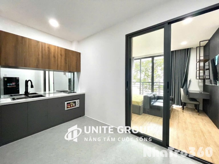 Cho thuê căn hộ 1 phòng ngủ full nội thất ban công