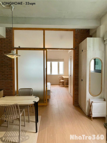 Cho thuê căn hộ 1PN Cửa sổ Q1 gần chợ Bến Thành, cầu Nguyễn Văn Cừ, cầu Ông Lãnh