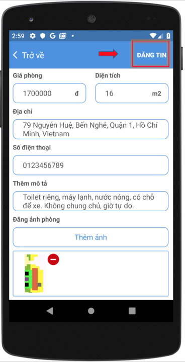 Đăng tin thuê phòng trọ miễn phí Thủ Đức